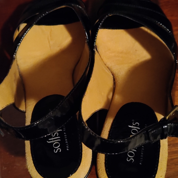 Softspots Neima Patent Leather Heel Size 9 WW - Picture 2 of 5
